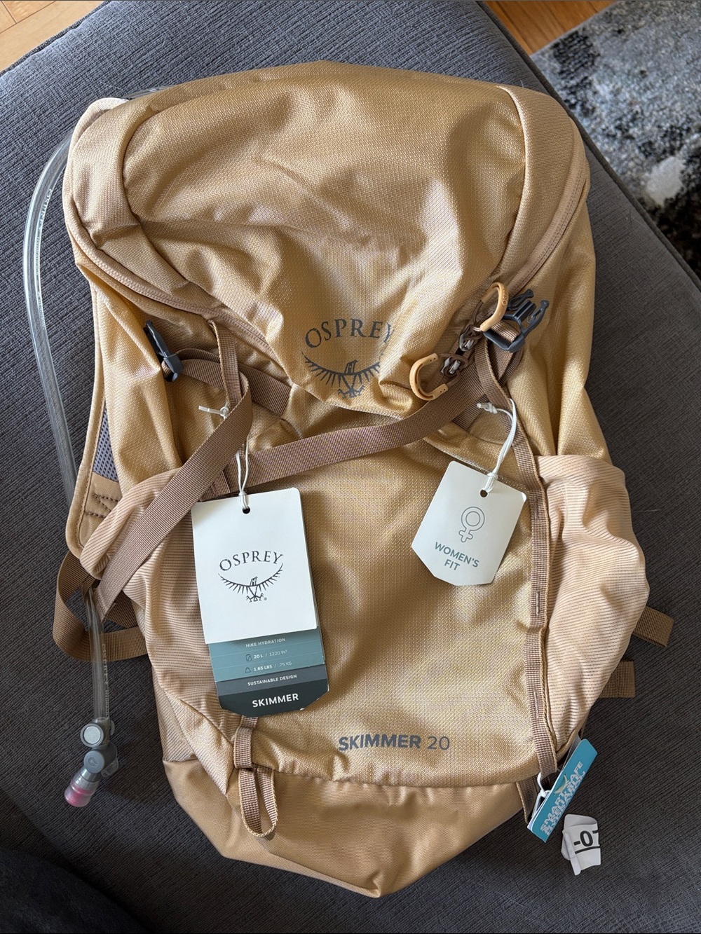 OSPREY Skimmer 20 Hydration Pack in Tan